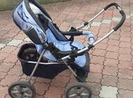 Grajewo ogłoszenia: Sprzedam wózek dziecięcy trzy w jednym - spacerówka , gądola... - zdjęcie