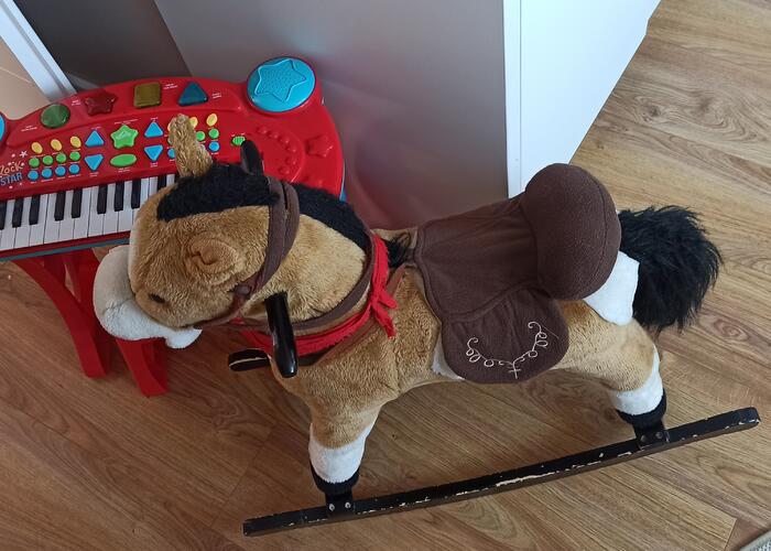 Grajewo ogłoszenia: Sprzedam pianino oraz konia na biegunach. Stan jak na zdjęciu....