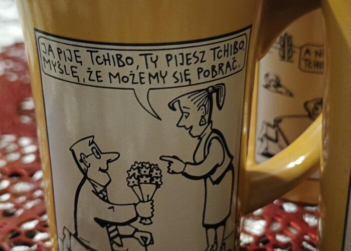 Grajewo ogłoszenia: Dla fanów kawy Tchibo Family , kubek kolekcjonerski z rysunkiem...