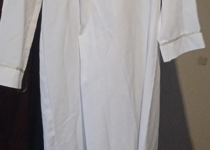 Grajewo ogłoszenia: Sprzedam komunijną albę dla chłopca o rozmiarze 9. Alba jest z...