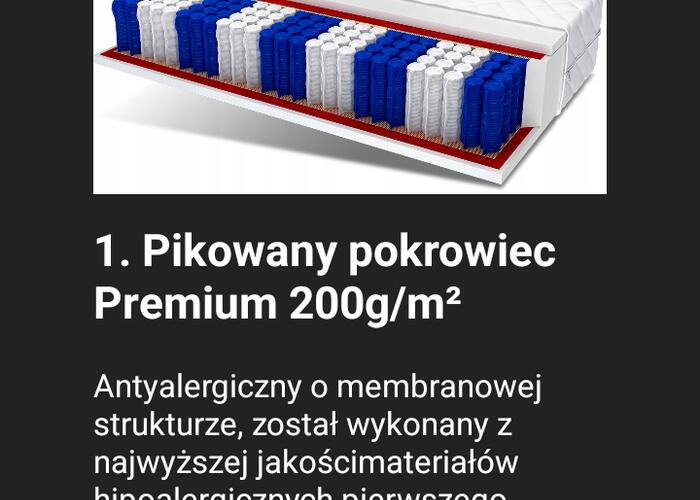 Grajewo ogłoszenia: Mam do sprzedania materac do spania, nowy, kosztował 280...