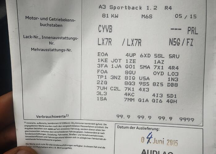Grajewo ogłoszenia: Opis produktu
Drzwi lewe przednie do Audi A3 w kolorze LX7R....